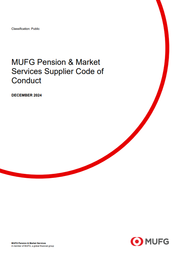 MPMS Supplier Code of Conduct